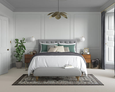 Dulux Heritage Beachcomb Grey Bedroom
