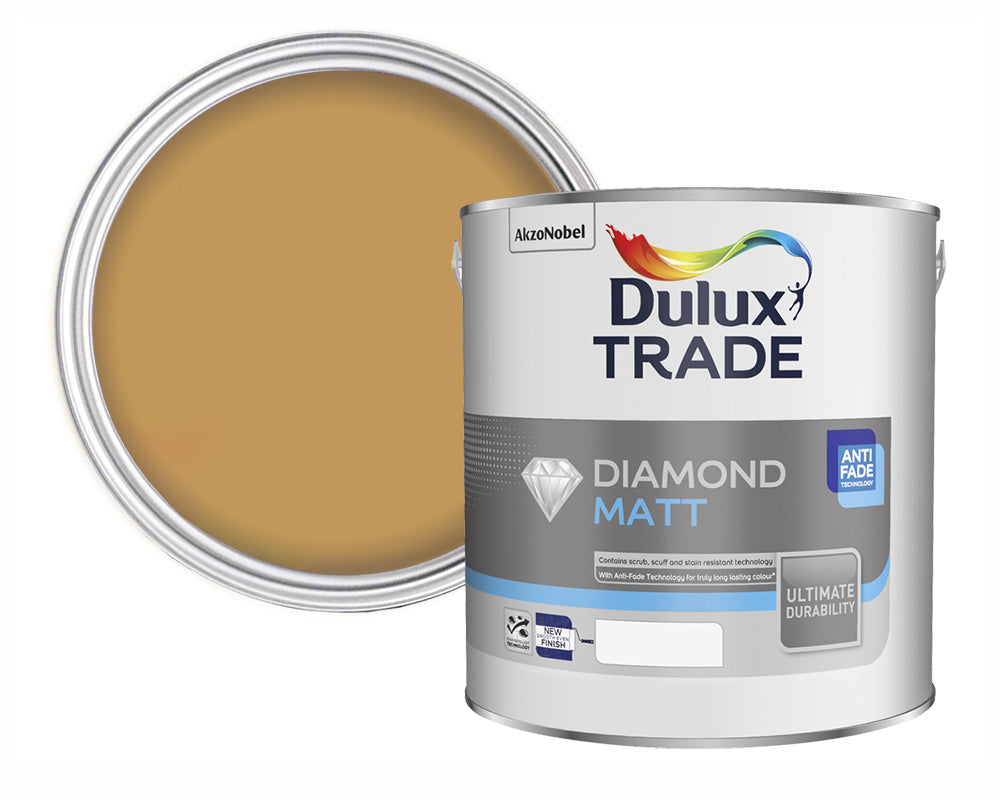Dulux Heritage Brushed Gold Paint