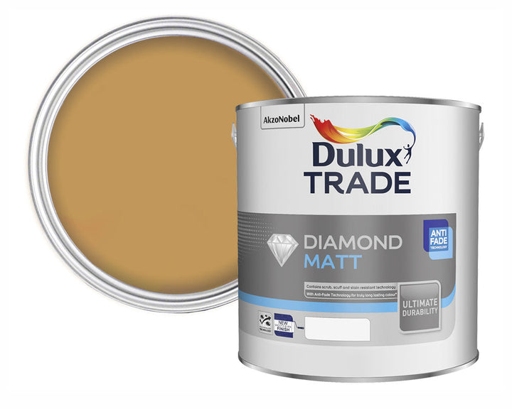 Dulux Heritage Brushed Gold Paint