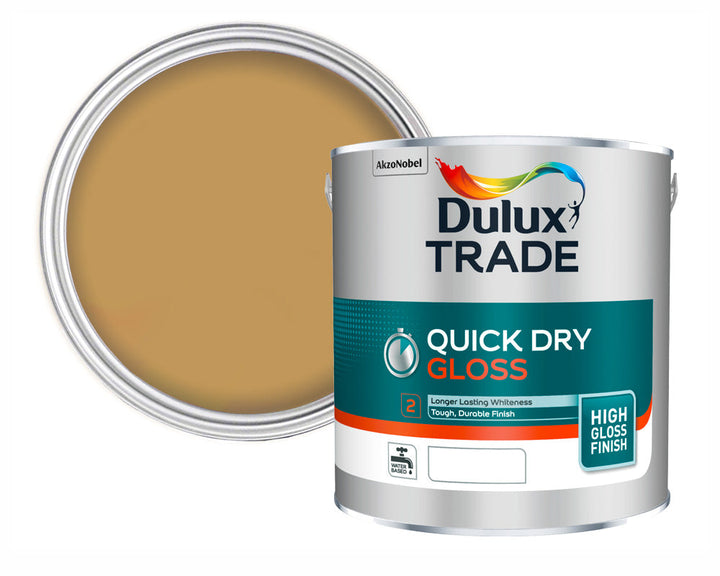 Dulux Heritage Brushed Gold Paint