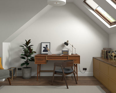 Dulux Heritage Chiltern White Paint in Home Office