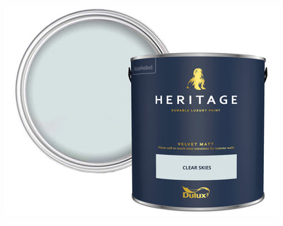 Dulux Heritage Clear Skies Paint Tin