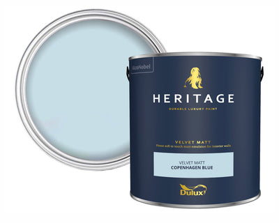 Dulux Heritage Copenhagen Blue Paint Tin