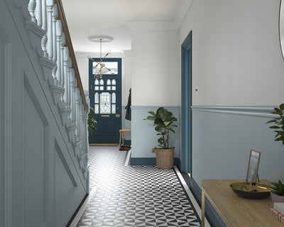 Dulux Heritage Country Sky Paint in Hallway