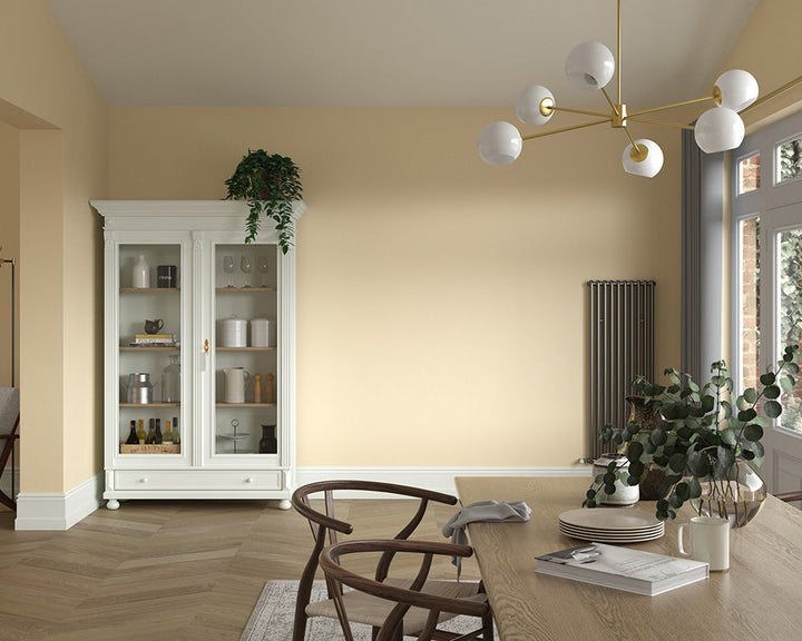 Dulux Heritage Cream Paint in Dining Room