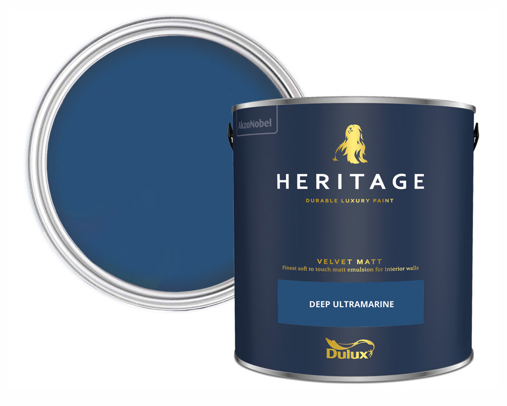 Dulux Heritage Deep Ultramarine Paint Tin