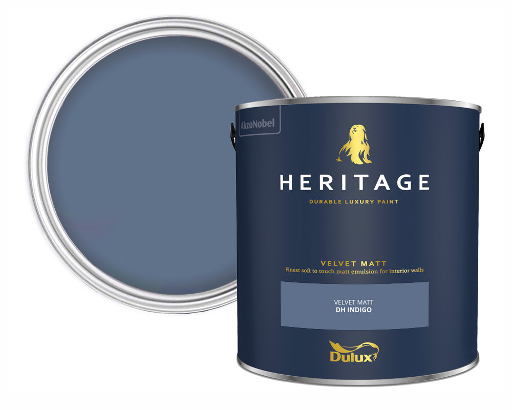 Dulux Heritage DH Indigo Paint Tin