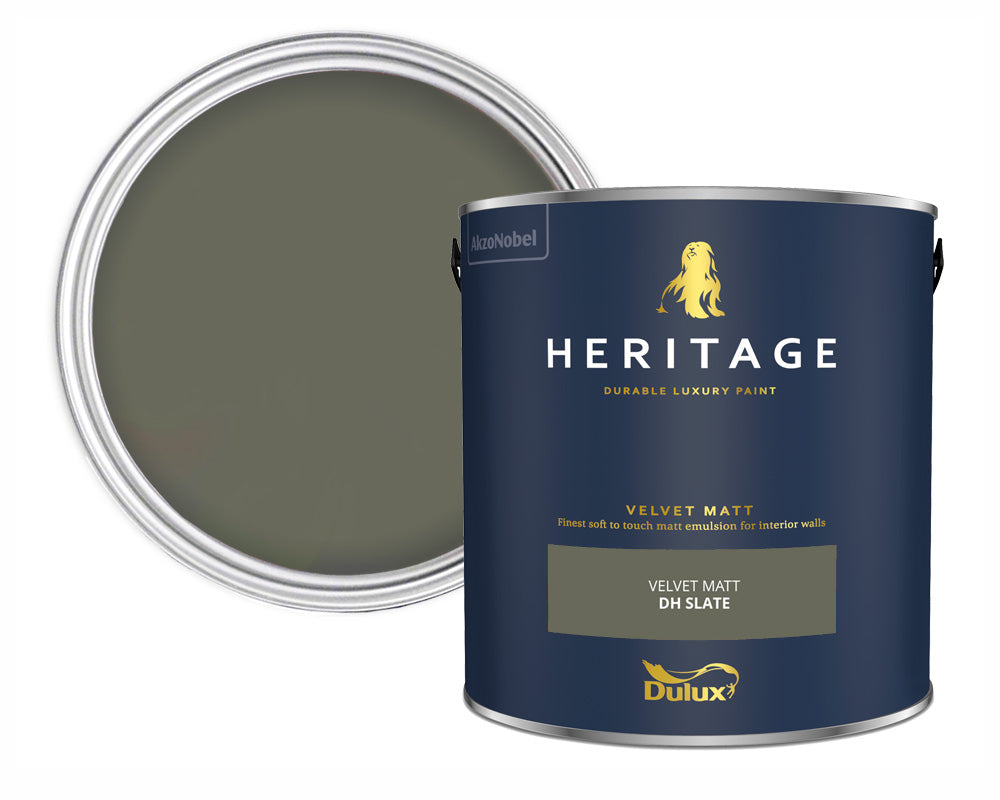Dulux Heritage DH Slate Paint Tin