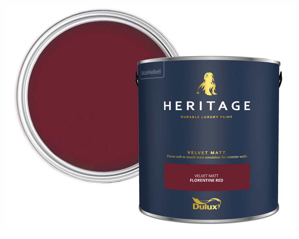 Dulux Heritage Florentine Red Paint Tin