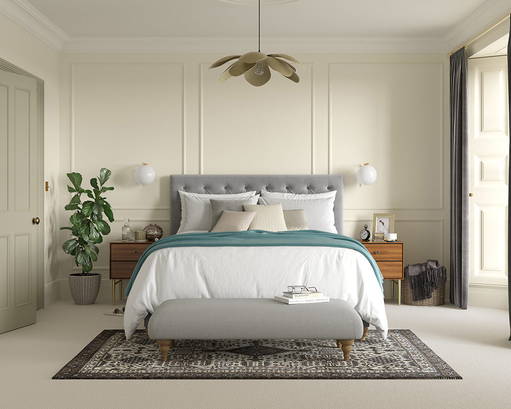 Dulux Heritage Green Clay Bedroom