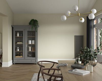 Dulux Heritage Green Earth Paint in Dining Room