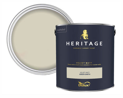 Dulux Heritage Green Earth Paint Tin