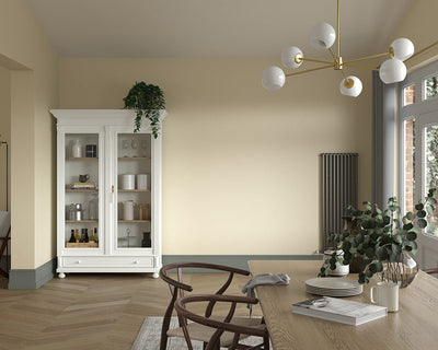 Dulux Heritage Green Marl Paint in Dining Room