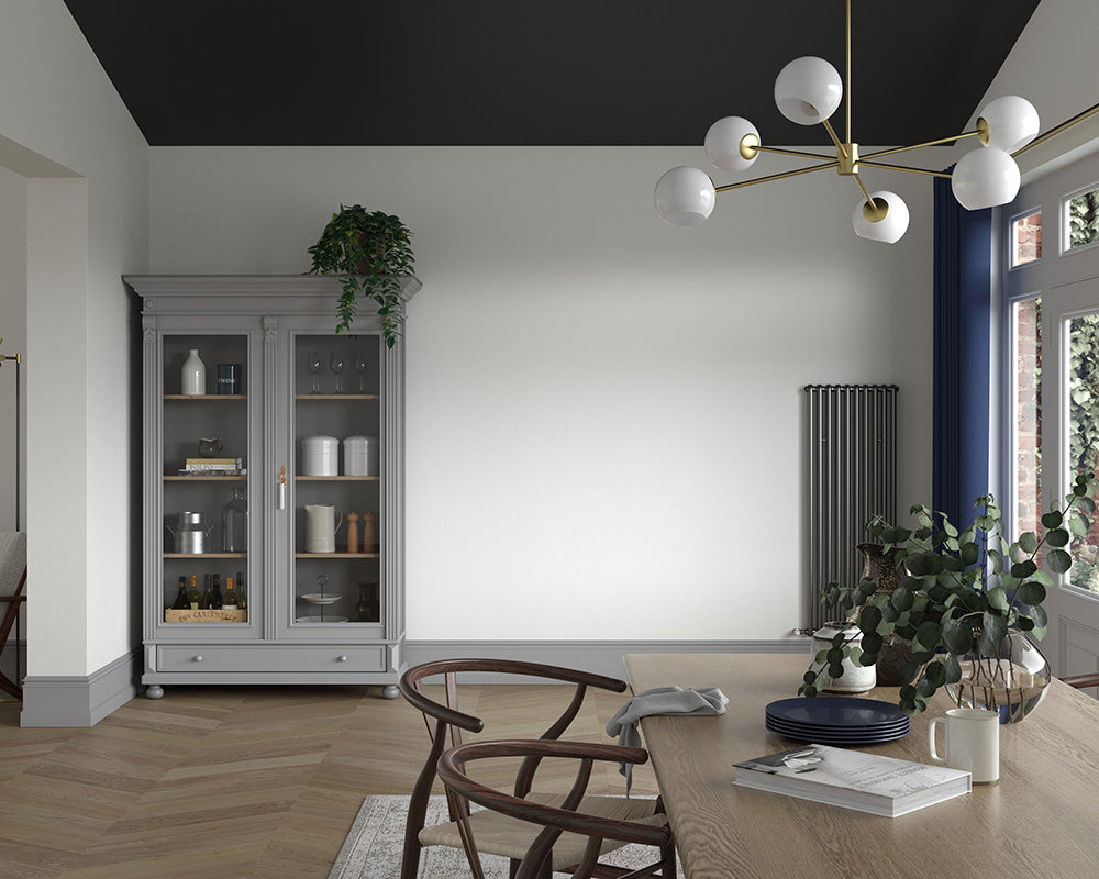 Dulux Heritage Indian White Paint in Dining Room