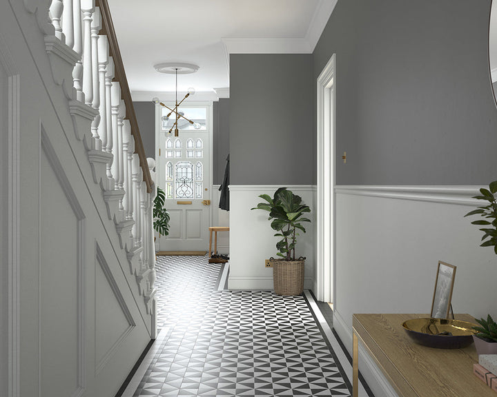 Dulux Heritage Indian White Paint in Hallway