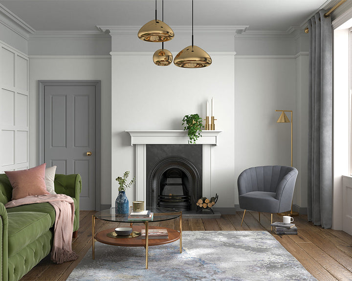 Dulux Heritage Indian White Paint in Living Room