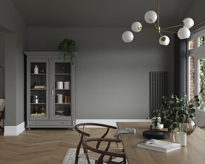 Dulux Heritage Lead Grey Paint in Dining Room