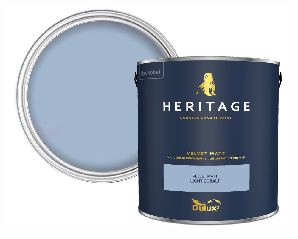 Dulux Heritage Light Cobalt Paint Tin