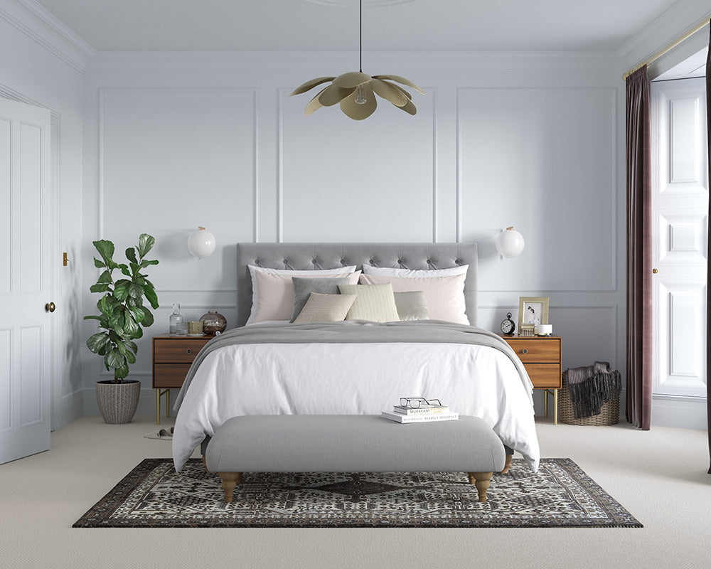 Dulux Heritage Light French Grey Bedroom