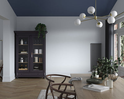 Dulux Heritage Light French Grey Paint in Dining Room