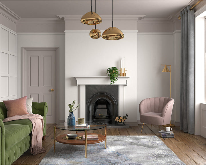 Dulux Heritage Linen White Paint in Living Room
