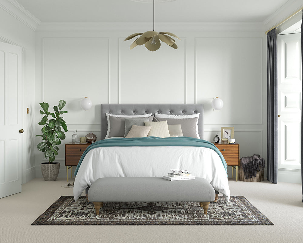 Dulux Heritage Panel White Bedroom