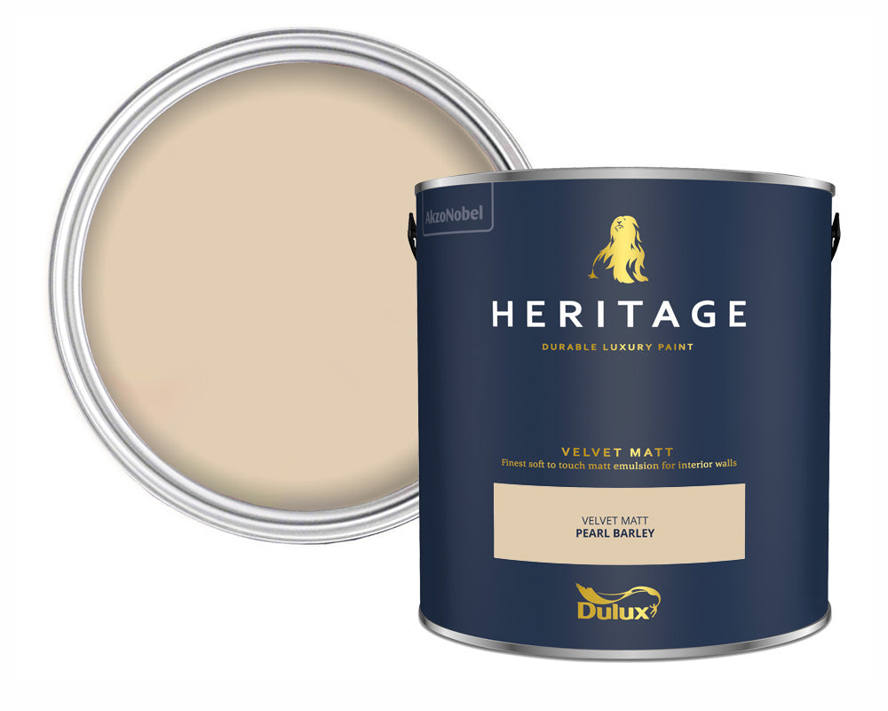 Dulux Heritage Pearl Barley Paint Tin
