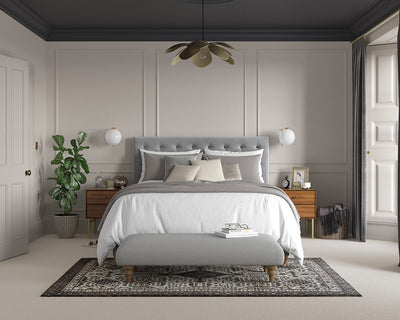 Dulux Heritage Pebble Grey Bedroom