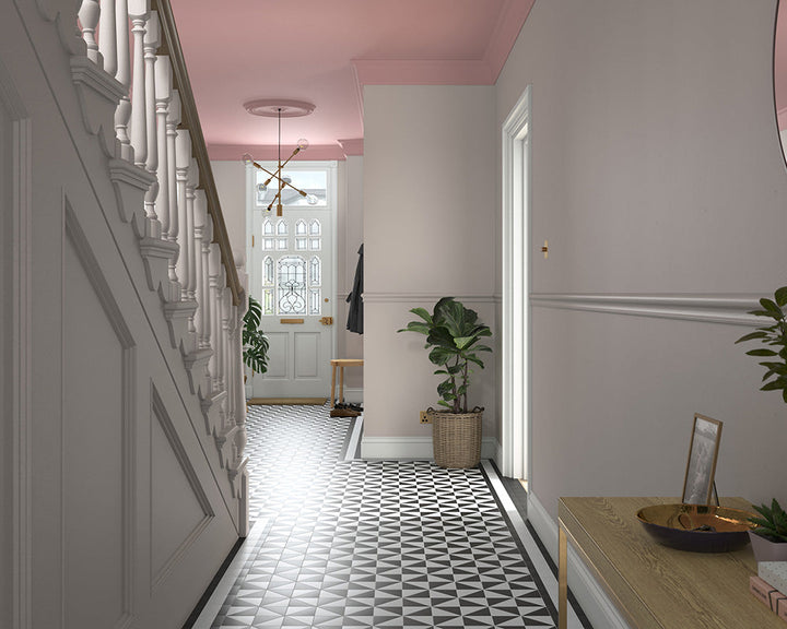 Dulux Heritage Pumice Brown Paint in Hallway