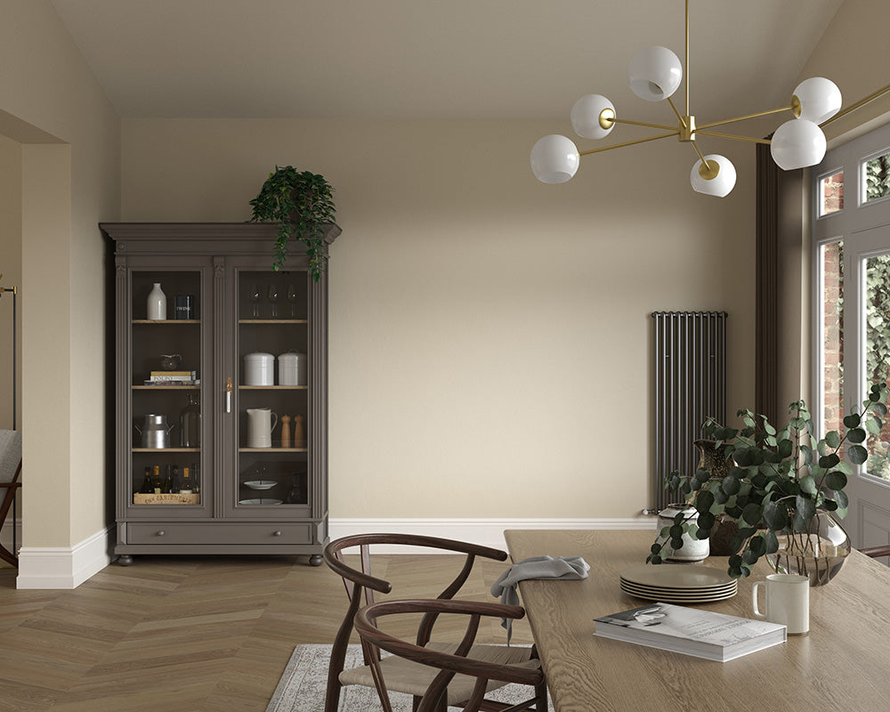 Dulux Heritage Raw Cashmere Paint in Dining Room