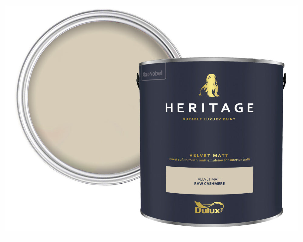 Dulux Heritage Raw Cashmere Paint Tin