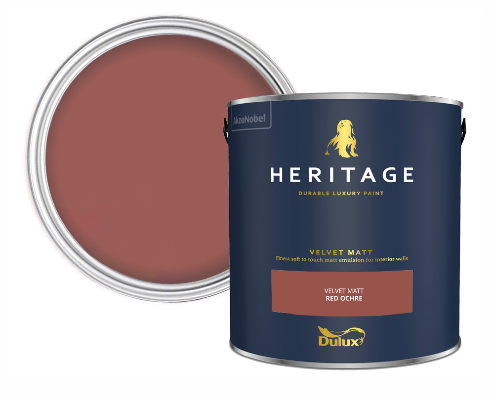 Dulux Heritage Red Ochre Paint Tin