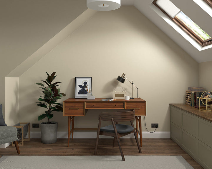 Dulux Heritage Rope Ladder Paint in Home Office