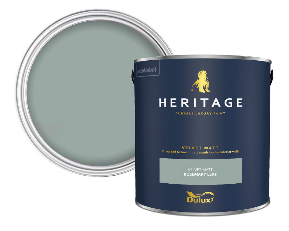 Dulux Heritage Rosemary Leaf Paint Tin