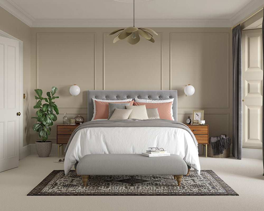 Dulux Heritage Setting Stone Bedroom