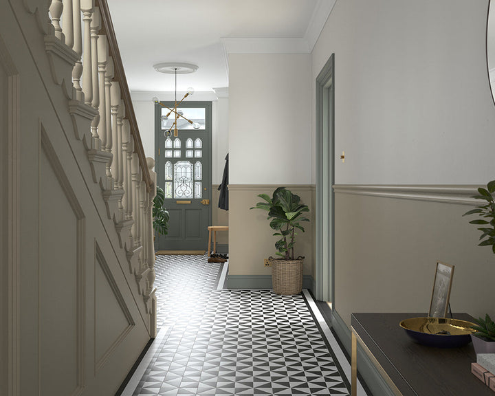 Dulux Heritage Setting Stone Paint in Hallway