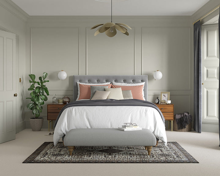Dulux Heritage Stone Green Bedroom