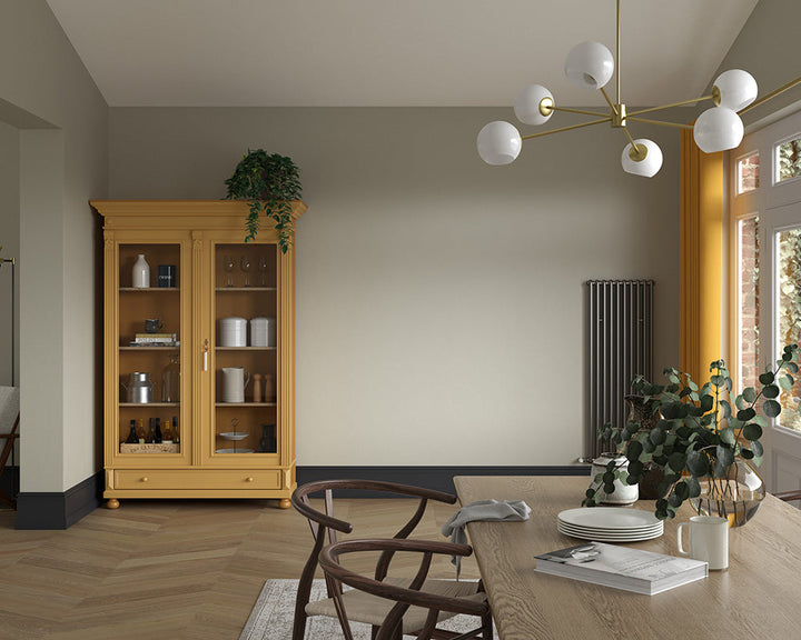 Dulux Heritage Stone Green Paint in Dining Room