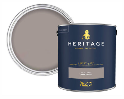 Dulux Heritage Terra Ombra Paint Tin