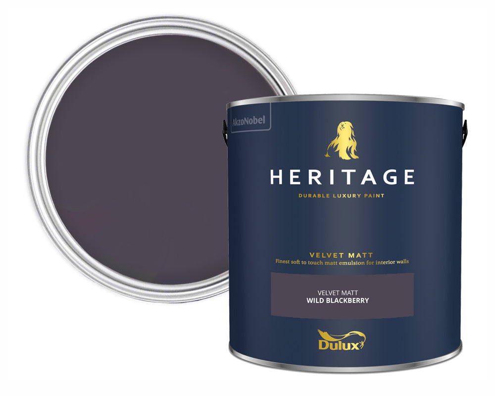 Dulux Heritage Wild Blackberry Paint Tin