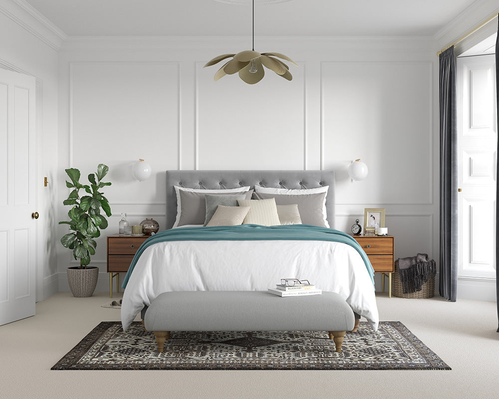 Dulux Heritage Wiltshire White Bedroom