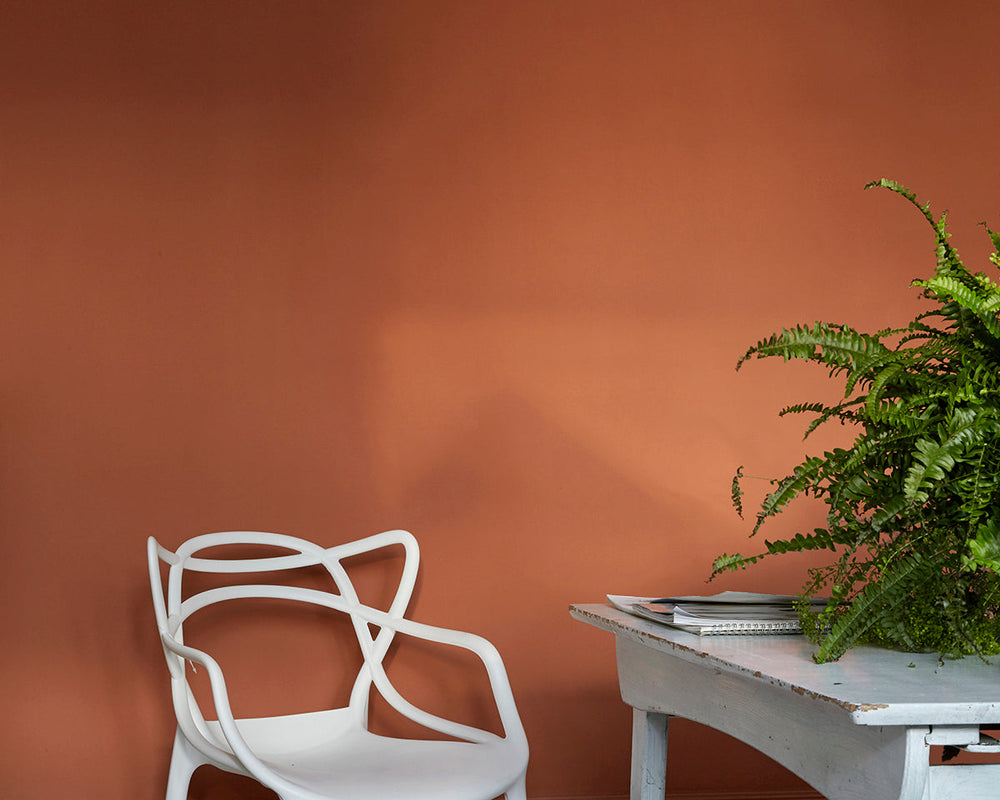 Earthborn Flower Pot Paint in Room
