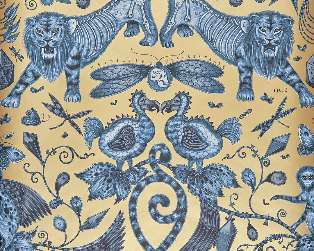 Clarke & Clarke x Emma J Shipley Extinct Wallpaper
