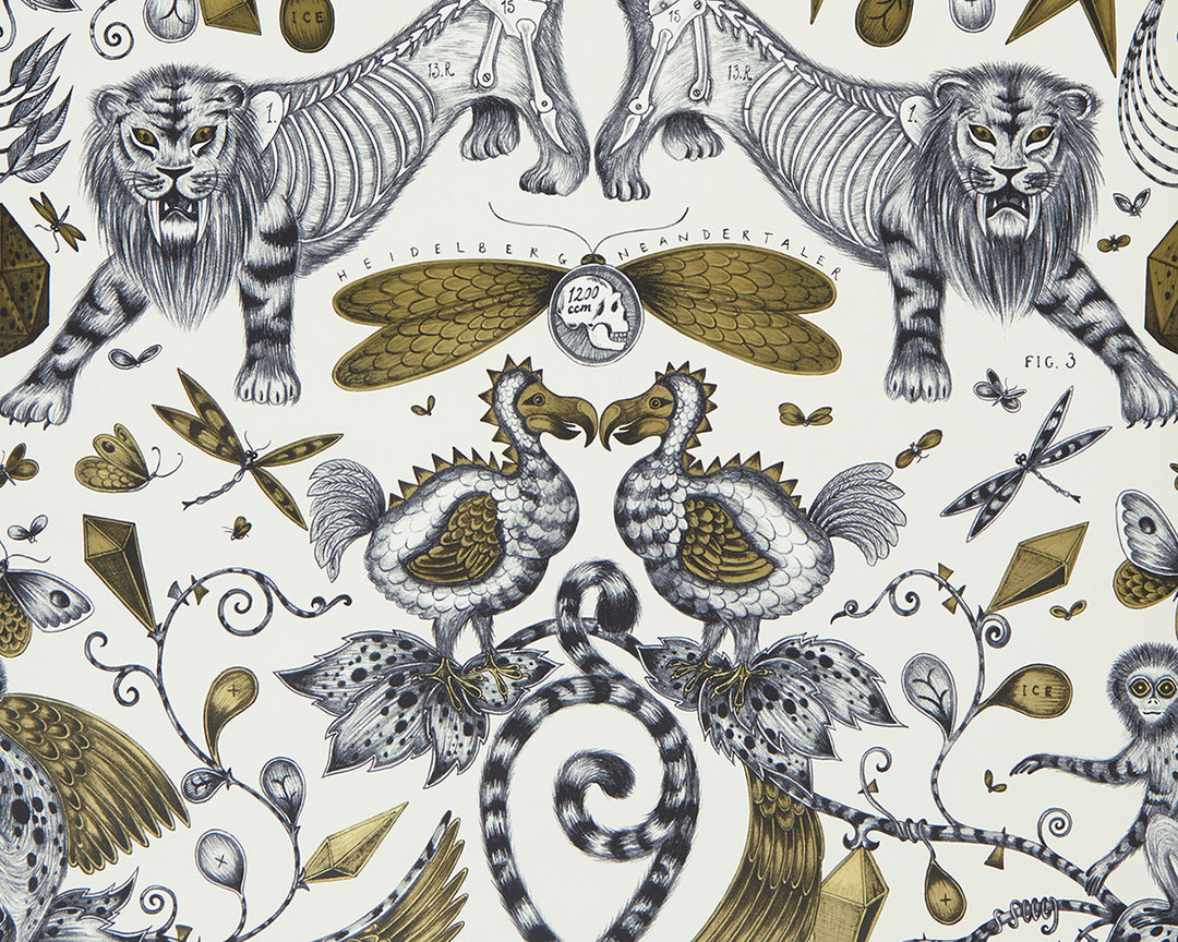Clarke & Clarke x Emma J Shipley Extinct Wallpaper