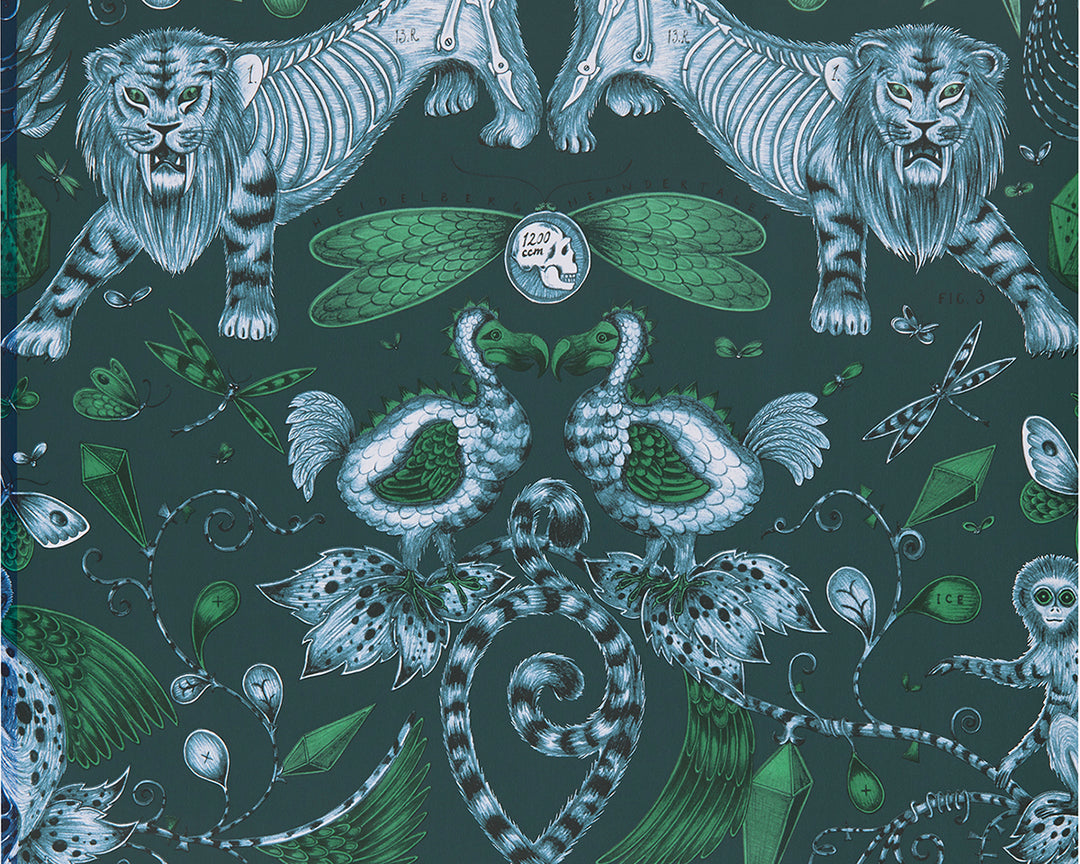 Clarke & Clarke x Emma J Shipley Extinct Wallpaper
