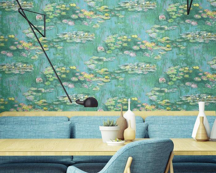 Today Interiors French Impressionist FI71504 Wallpaper