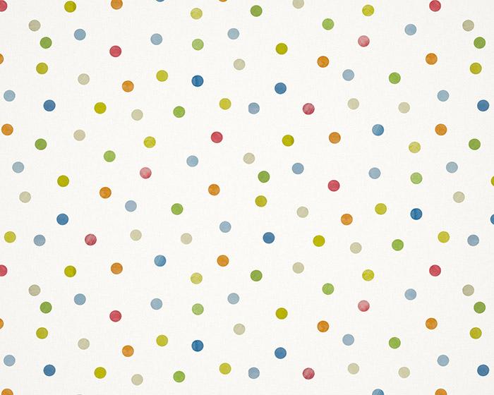 Harlequin Bon Bon Sky/ Gecko/ Ochre 112636 Wallpaper