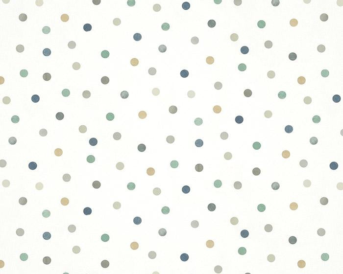 Harlequin Bon Bon Gilver/ Duck Egg/ Denim 112638 Wallpaper