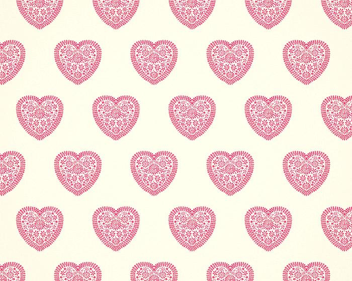 Harlequin Sweet Heart Pink 112659 Wallpaper