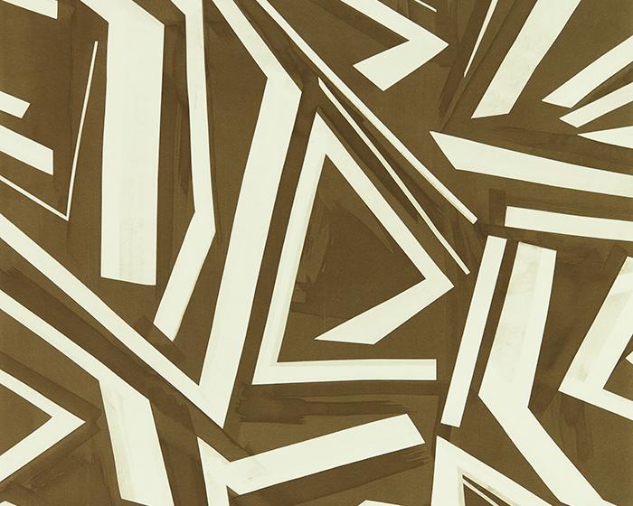 Harlequin Transverse Bronze Wallpaper 112740